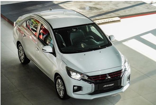 Giá xe Mitsubishi Attrage lăn bánh kèm ưu đãi tháng 5/2024, giảm 50% LPTB