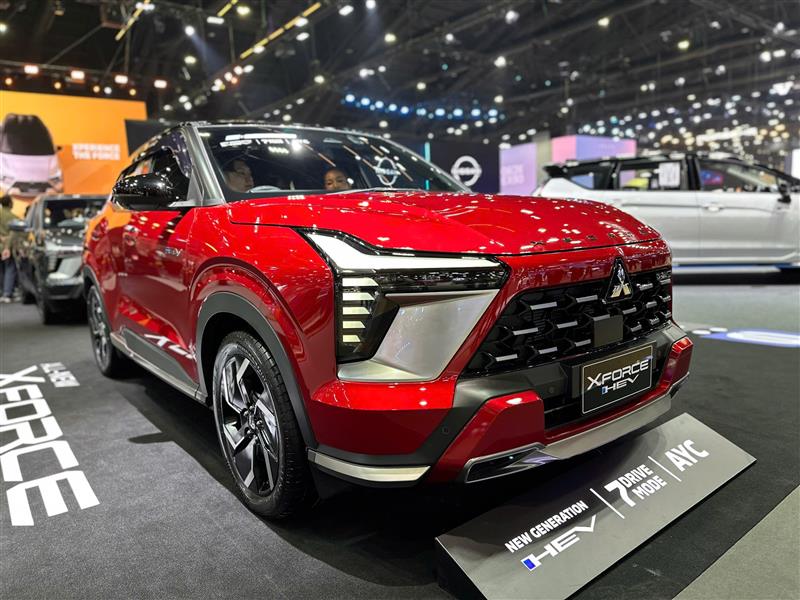 Cận cảnh Mitsubishi Xforce HEV vừa ra mắt thị trường Thái Lan