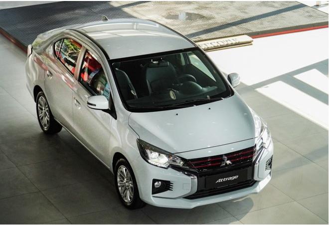 Giá xe Mitsubishi Attrage lăn bánh tháng 1/2024, ưu đãi 50% LPTB