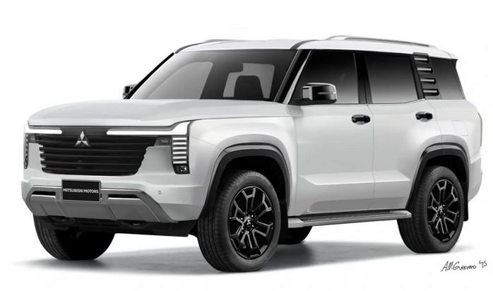 Mitsubishi lộ hình ảnh về chiếc Pajero thế hệ mới