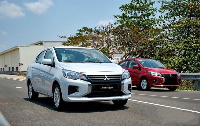 Giá xe Mitsubishi Attrage tháng 1/2026, ưu đãi 100% phí trước bạ